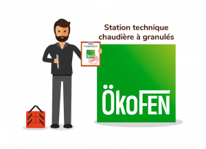 Certification Okofen chaudière à granulés