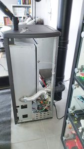Vérification fonctionnement composants poêle à bois