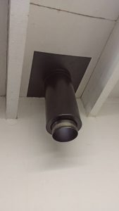 Déplacement d’un poêle à bois Invicta à Meyzieu (69)