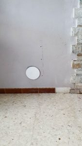 Arrivée d’air frais indirecte terminée