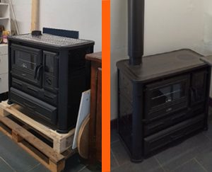 Installation-d’une-cuisinière-à-bois-Tim-Sistem-à-Chassieu-(69)-