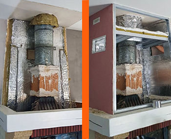 Remise aux normes d’une hotte de cheminée à Ambérieu-en-Bugey (01)