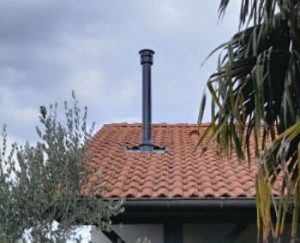 Remise en conformité d’un poele à granule PALAZZETTI à Villefontaine (38)