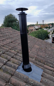 création conduit de fumée cheminée