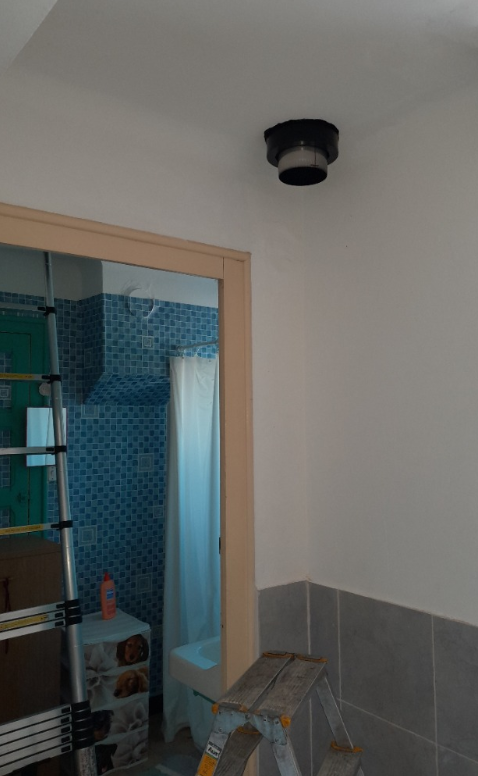 Création de conduit de cheminée