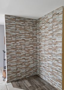 credence nouveau mur installation poele a granule