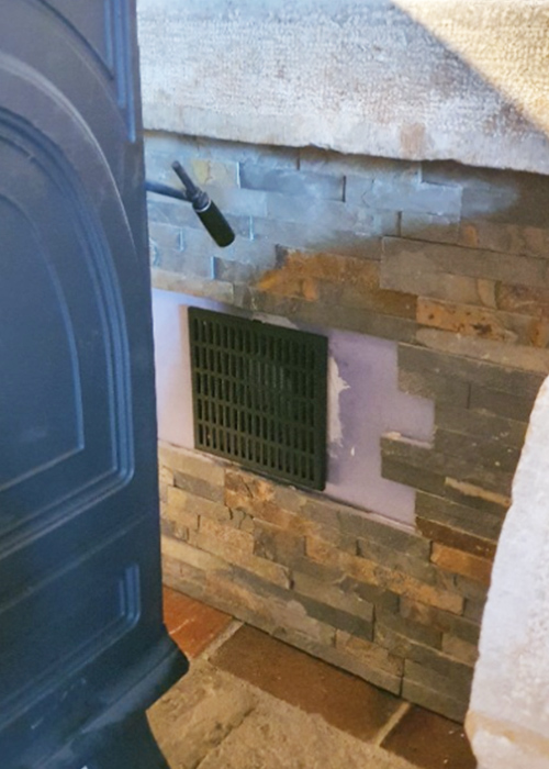 creation-arrivée-d-air-frais-indirecte-professionnel tubage-raccordement-maintenance-cheminee-poele-granules