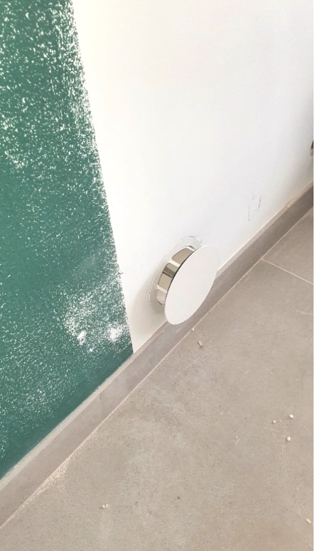 Bouche intérieur push-to-open poêle granulés Rhone