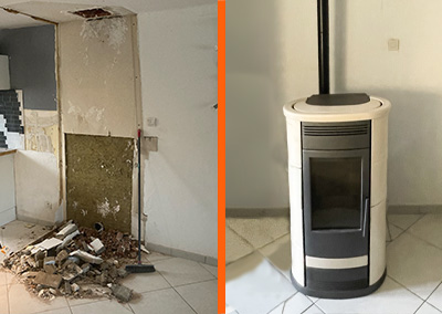 Installation d’un poêle à granulés acheté en grande surface : une solution sécurisée avec Flamatech